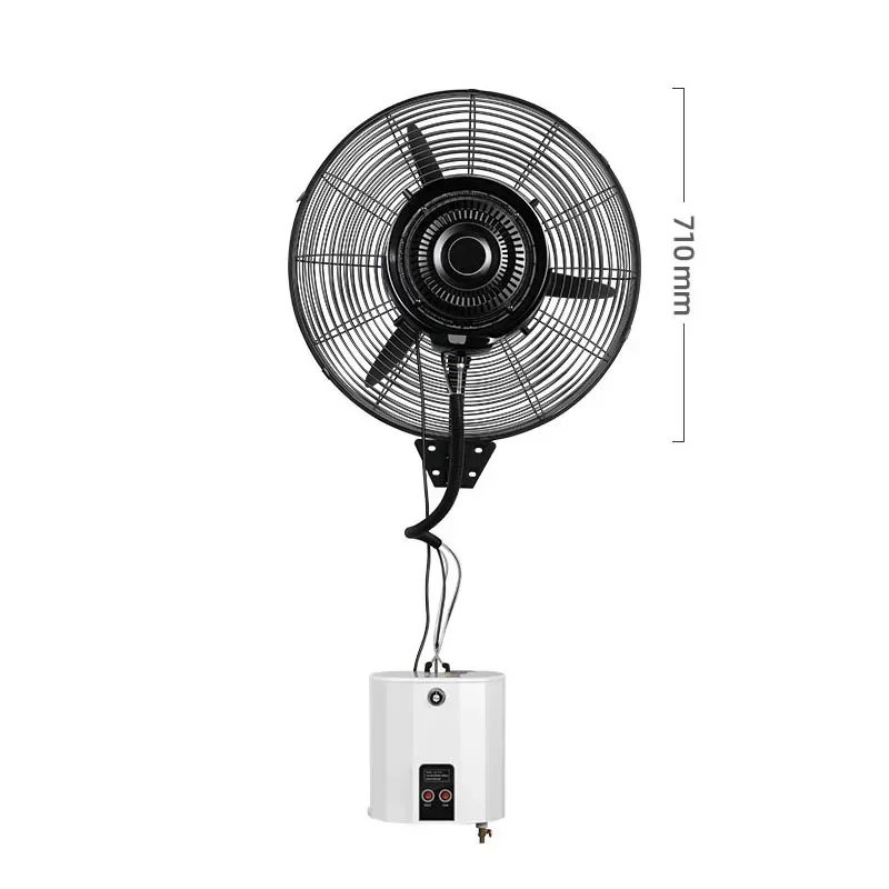 Ac Outdoor Power - 220v 電気壁掛け工業用スプレーファン冷却屋外ミスト水冷加湿ハイパワー水噴霧 Ele