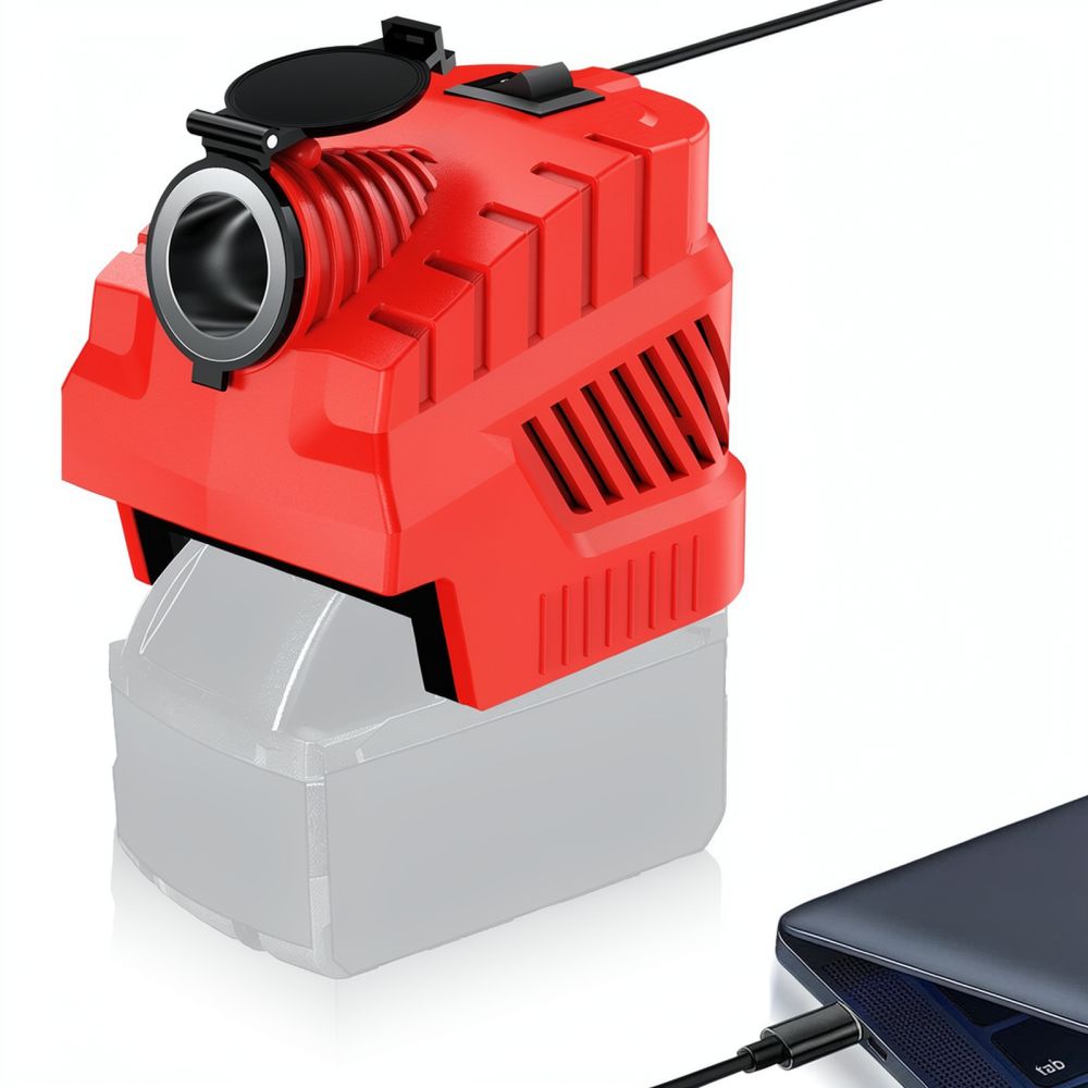 マキタ、デウォルト、ミルウォーキーのバッテリーに対応した、屋 - Outdoor Power Adapter Usb C のレビューと価格