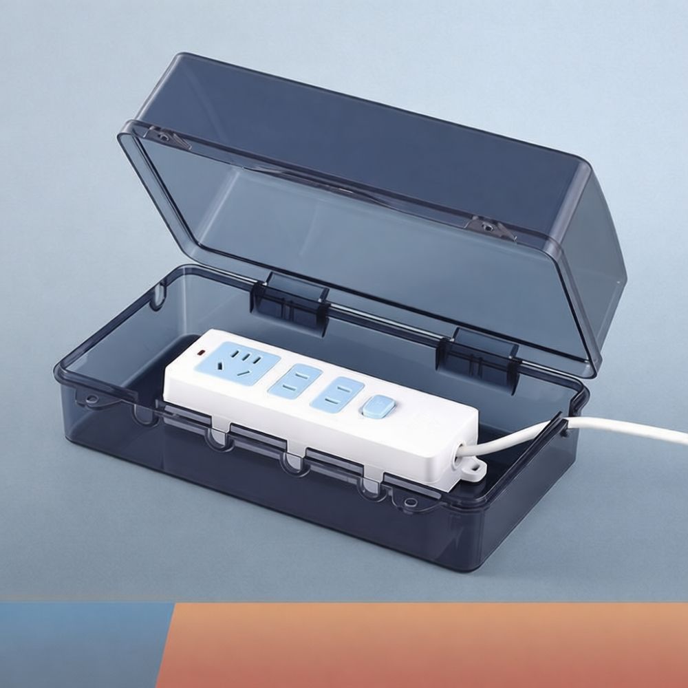 防水電気ソケットカバーボックス、屋外用、耐候性、保護シールド - Outdoor Power Strip Weatherproof のレビューと価格