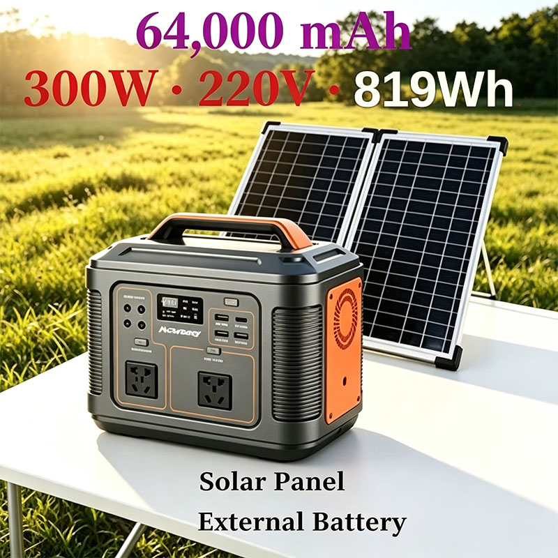 300Wのポータブル電源。220V対応。屋外でのエネルギー貯 - Outdoor Power Adapter Usb C のレビューと価格