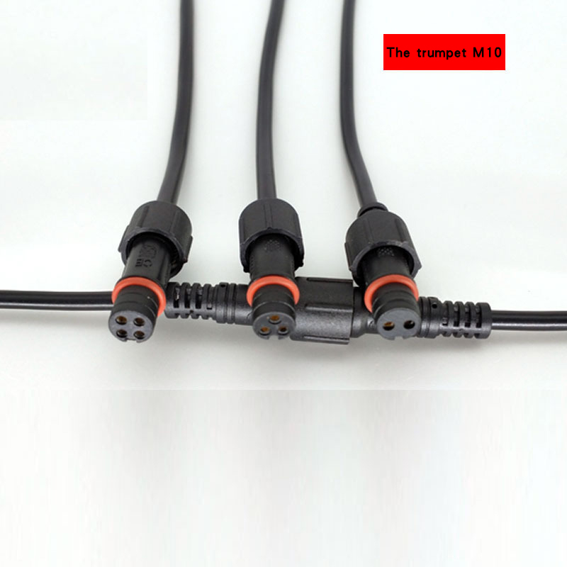 M10防水コネクター、2ピン、3ピン、4ピン、220Vケーブ - Outdoor Power Strip Weatherproof のレビューと価格